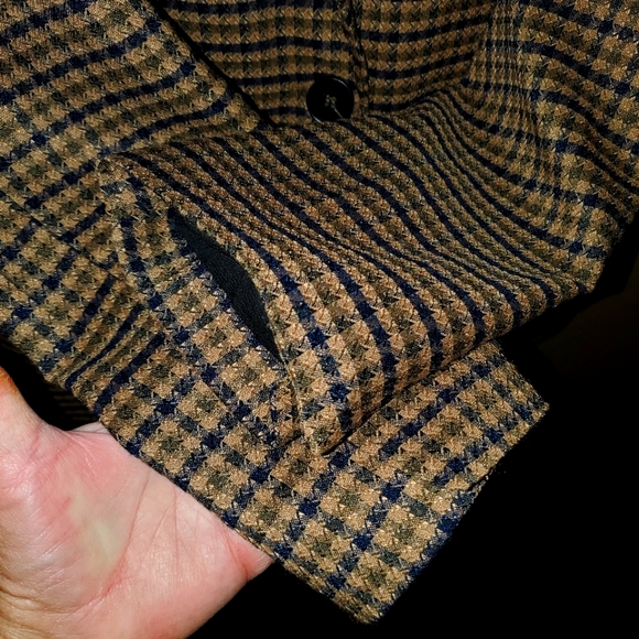 Houndstooth Pocket Blazer - Picture 4 of 10